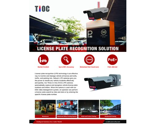 License Plate Recognition Solution